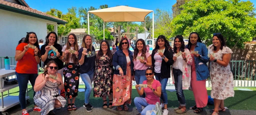 A photo of teachers and staff at ABC Child Care